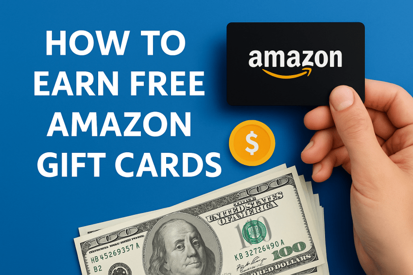 How to earn free amazon gift cards