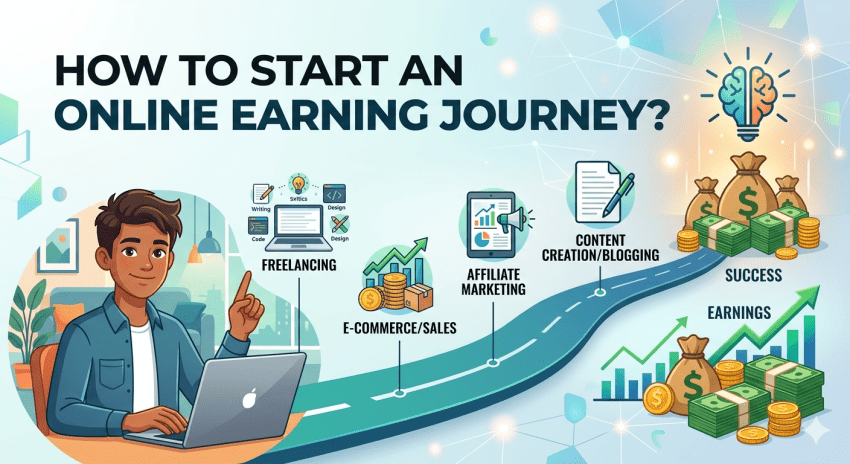 How to Start an Online Earning Journey?