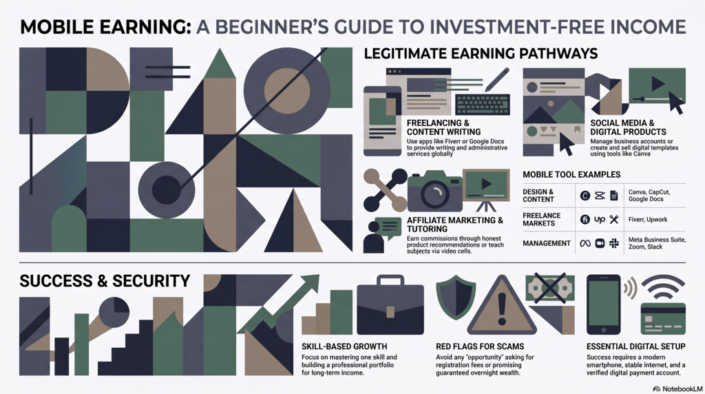 How to Earn Money Online Without Investment in Mobile (Beginner's Guide)