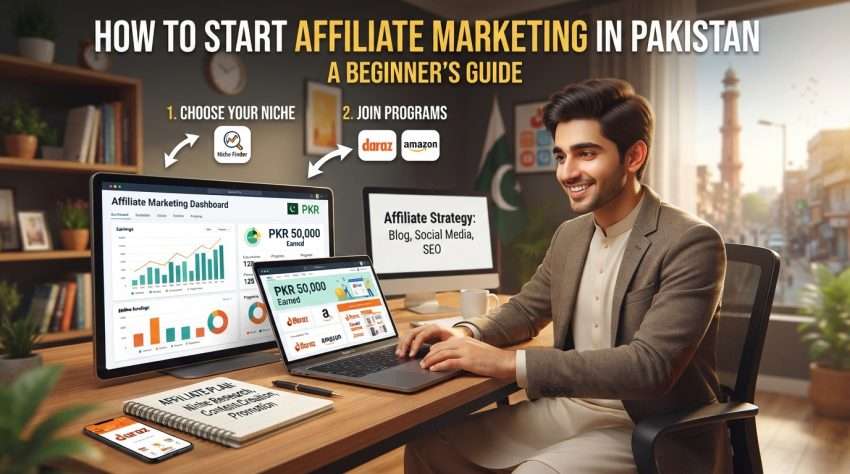 How to Start Affiliate Marketing in Pakistan: A Beginner’s Guide